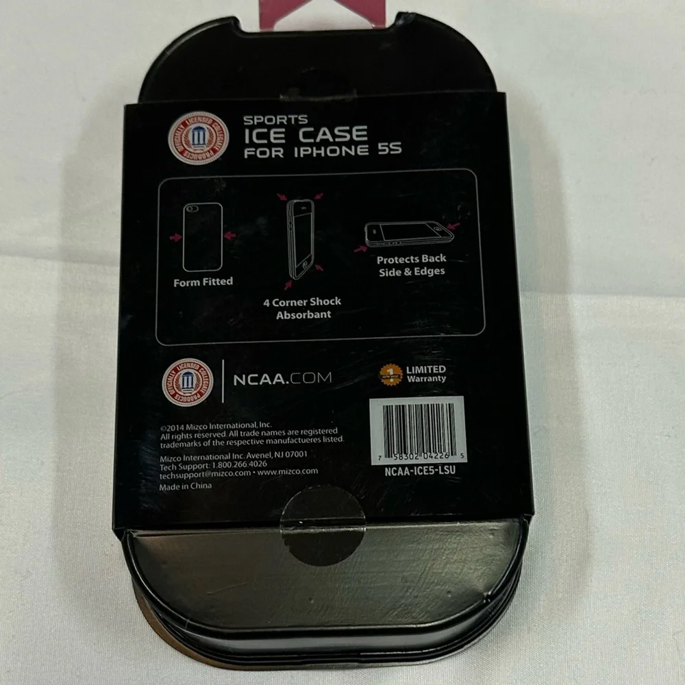 LSU iPhone 5/5S NCAA Case Officially Licensed Collegiate Product NIB